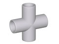 Fitting - PVC connection coupler