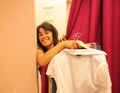 Fitting room Royalty Free Stock Photo