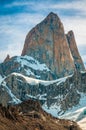 Fitz Roy mountain, El Chalten, Patagonia, Argentina Royalty Free Stock Photo