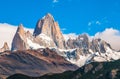 Fitz Roy mountain, El Chalten, Patagonia, Argentina Royalty Free Stock Photo