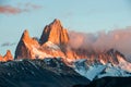 Fitz Roy Mountain, El Chalten, Patagonia Royalty Free Stock Photo