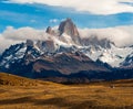 Fitz Roy Mountain, El Chalten, Patagonia Royalty Free Stock Photo