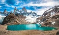 Fitz Roy mountain and Laguna de los Tres, Patagonia, Argentina