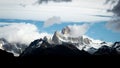 Fitz roy patagonia Mountain Argentina Royalty Free Stock Photo