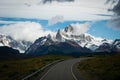 Fitz roy patagonia Mountain Argentina Royalty Free Stock Photo