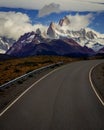 Fitz roy patagonia Mountain Argentina Royalty Free Stock Photo