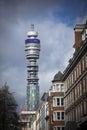 Fitzrovia, London, UK, 7th February 2019, BT Tower, also know as the Telecom Tower