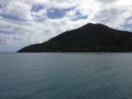 Fitzroy Island and its Australia Queensland beach Royalty Free Stock Photo