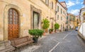 Scenic sight in Fiuggi, province of Frosinone, Lazio, central Italy.