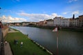 Fiume Arno River at Florence Royalty Free Stock Photo