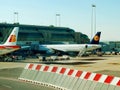 Fiumicino airport - first airport of Rome city on June 1, 2014 Royalty Free Stock Photo