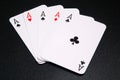 Five aces Royalty Free Stock Photo