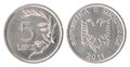 Coin Albanian Lek