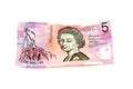 Five Australian Dollars