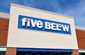 Five Below Store Sign Royalty Free Stock Photo