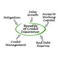 Benefits of Credit Insurance Royalty Free Stock Photo