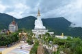 Wat phra thart pha sorn kaew and five sitting Buddha Image