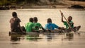 Okavango Boys Royalty Free Stock Photo