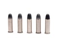 Bullets on white background