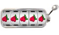 Five Cherries Slot Machine 5 Wheels Dials Casino Gambling