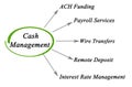 Components of cash Management
