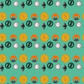 Cryptocurrencies seamless pattern