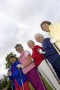 Five Elderly Golfers