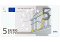 Five euro banknote