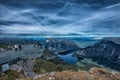 Five Fingers viewing platform in the Alps, Austria, spectacular