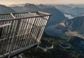 Five fingers viewing platform in Hoher Dachstein Alps Royalty Free Stock Photo