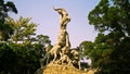 Five goats statue in Guangzhou city China Royalty Free Stock Photo