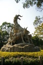 Five goats statue in Guangzhou city China Royalty Free Stock Photo