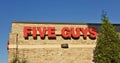 Five Guys Burgers and Fries Sign