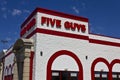 Five Guys Restaurant Exterior II Royalty Free Stock Photo