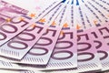 Five hundred euro banknotes Royalty Free Stock Photo