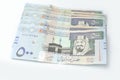 Five hundred Saudi riyals Royalty Free Stock Photo