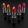 Five Lipsticks