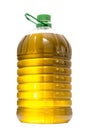 Five litre of olive oil bottle