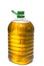 Five litre of olive oil bottle Royalty Free Stock Photo