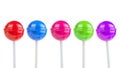 Five lollipops