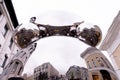 Five-meter sculpture Agatha is installed in Moscow