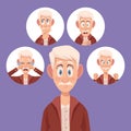 five elders with alzheimers