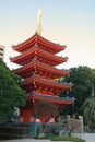 Five pagoda in Japan