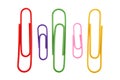 Five paper-clips