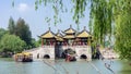 Five-Pavilion Bridge of Shugang-Slender West Lake Scenic Area