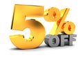 Five percent discount