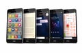 Five smart phones