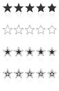 Five Star Quality Award Icons