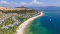 Five star Vinpearl resort view at Nha Trang by drone