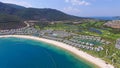 Five star Vinpearl resort view at Nha Trang by drone